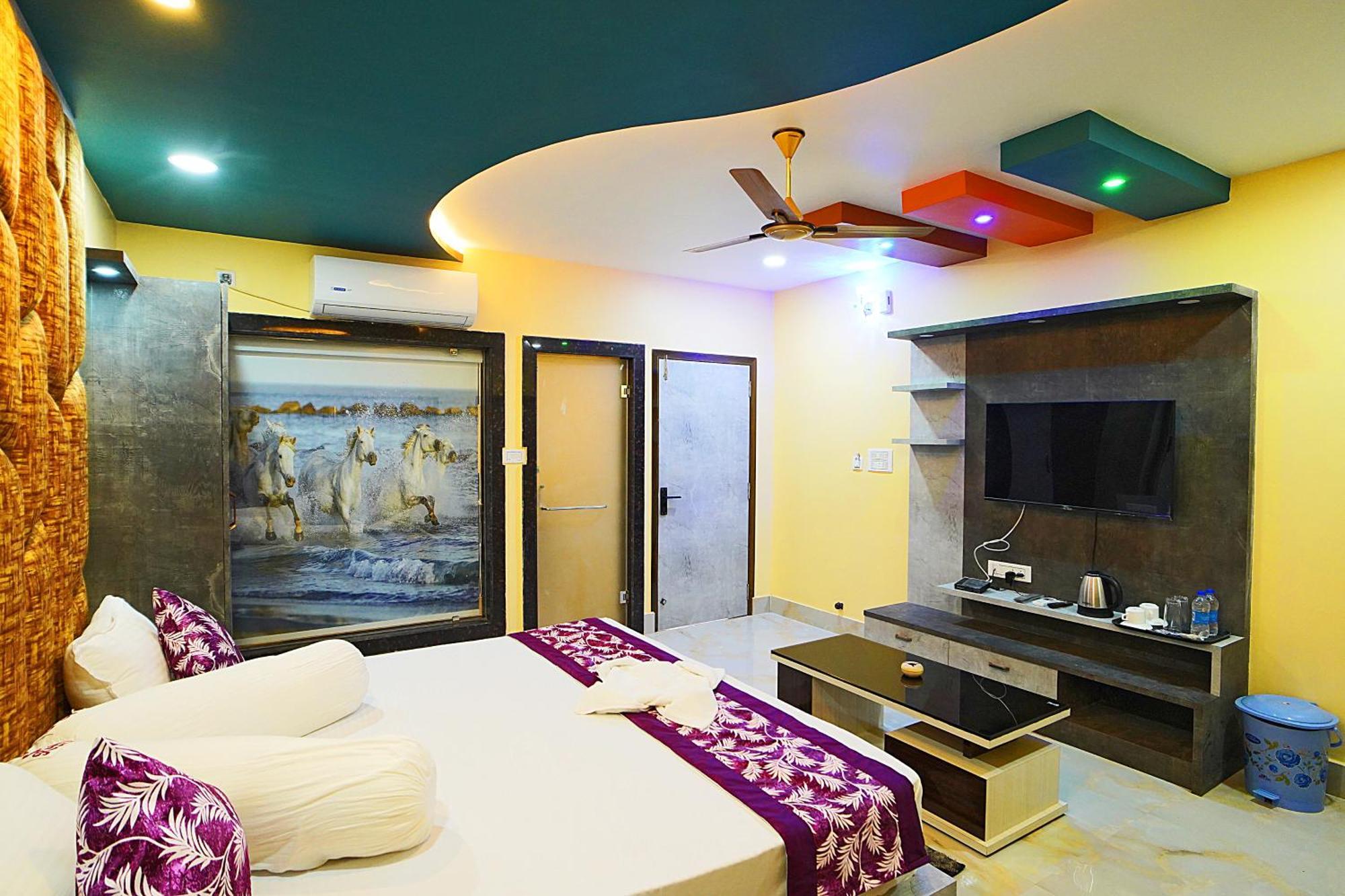 Goa Beach Resort On Beach Mandarmani Bagian luar foto