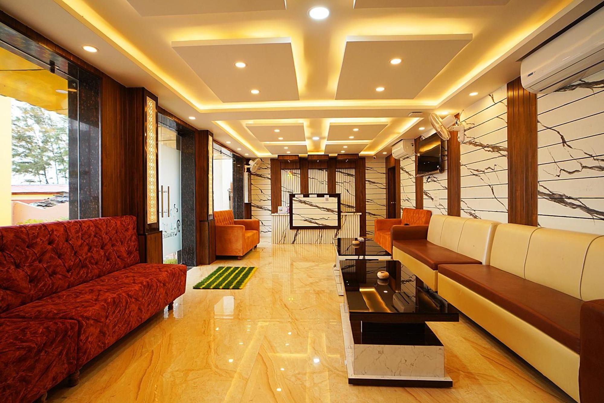 Goa Beach Resort On Beach Mandarmani Bagian luar foto