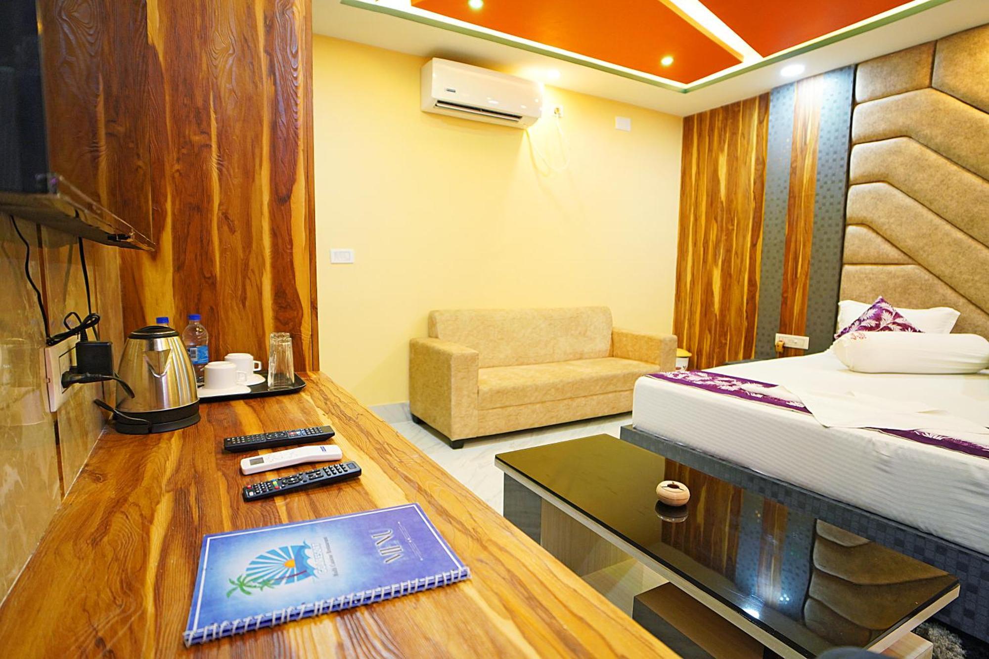 Goa Beach Resort On Beach Mandarmani Bagian luar foto