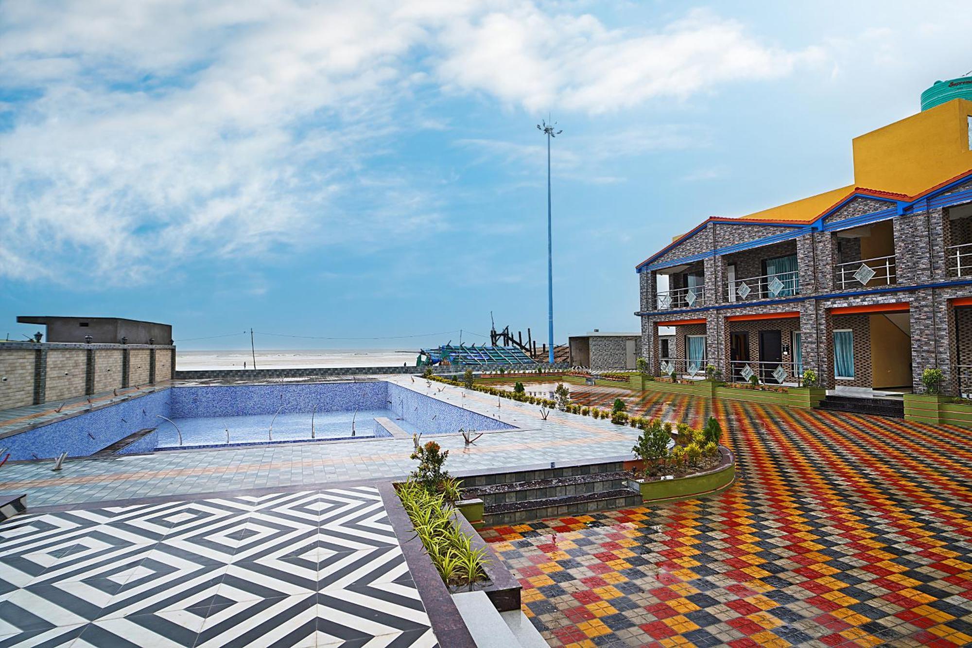 Goa Beach Resort On Beach Mandarmani Bagian luar foto
